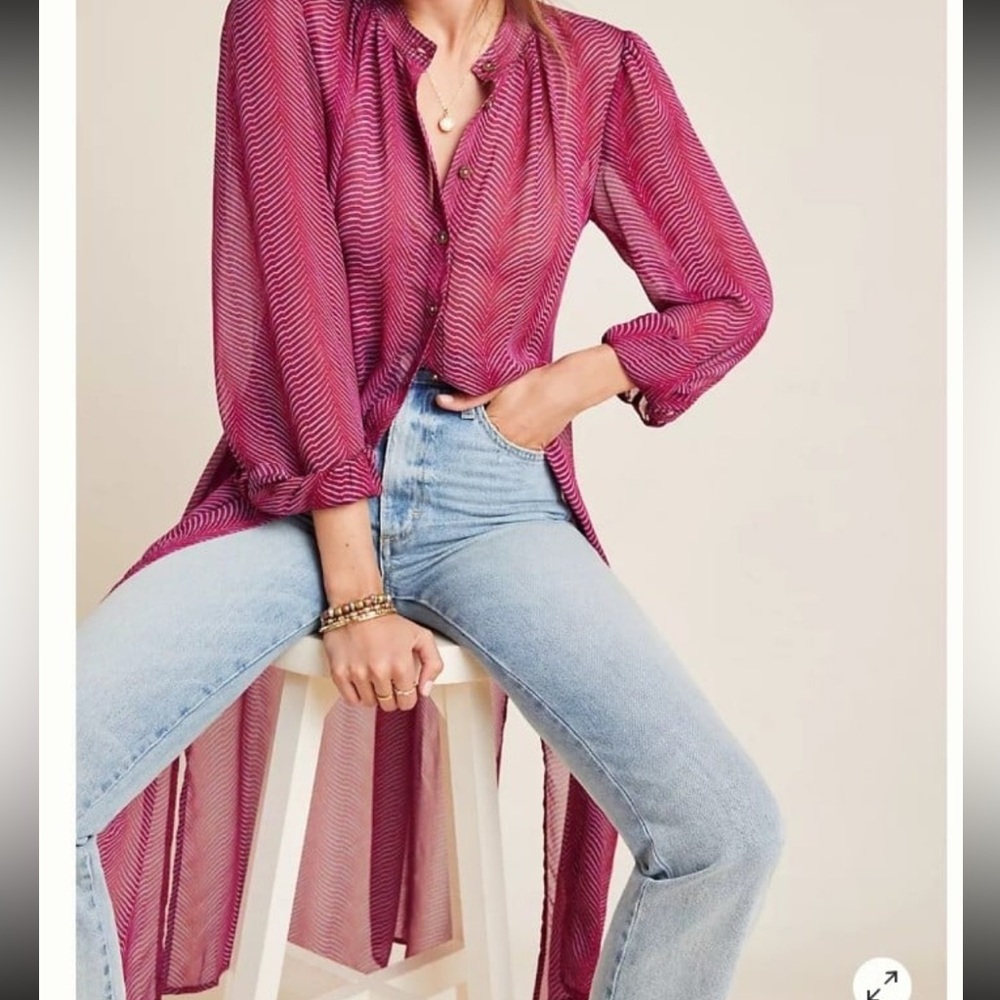 EUC Maeve by Anthropologie Striped Top *marked down during my live shows*